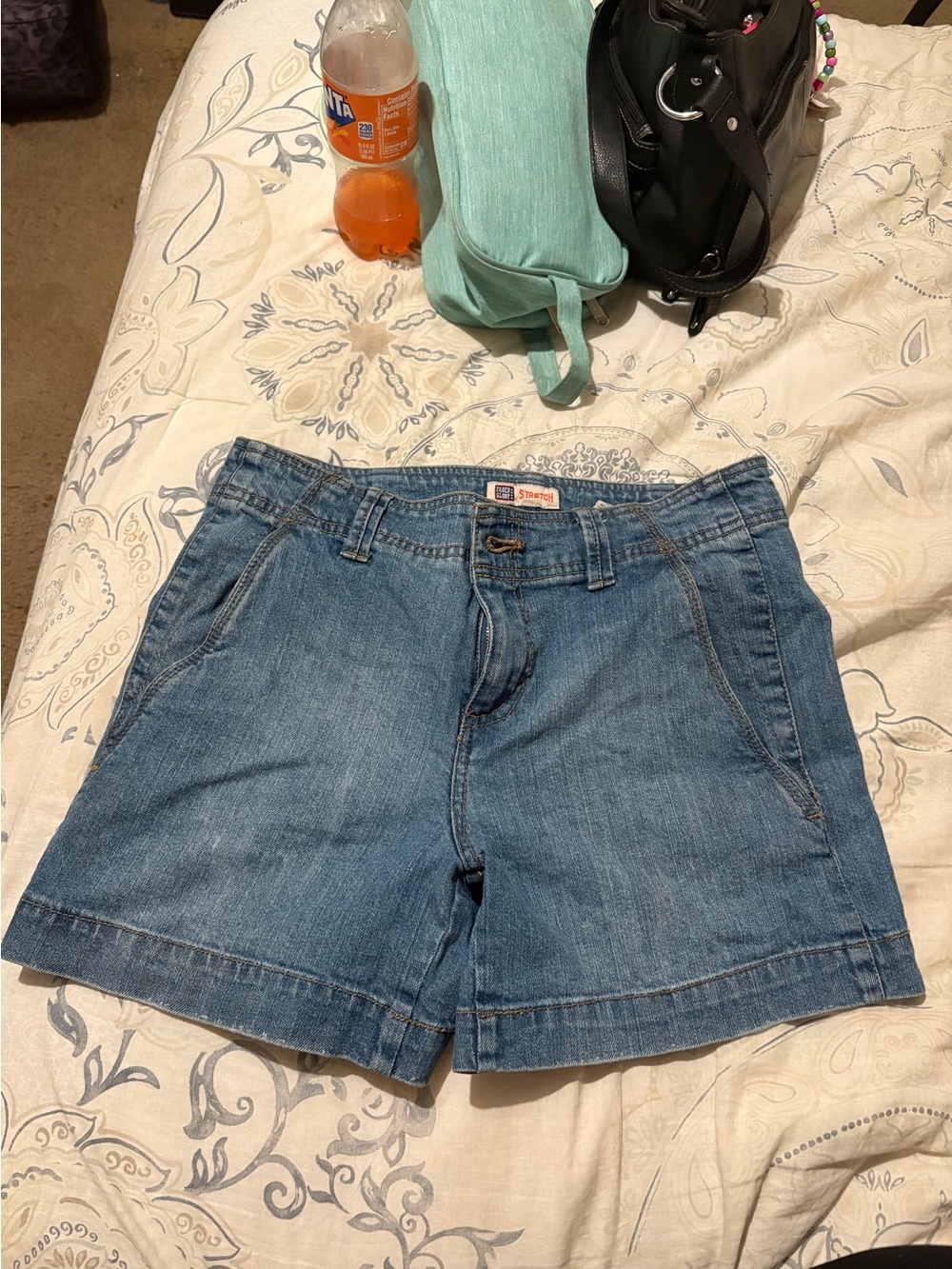 Faded Glory Women’s Denim Jean Shorts - Blue